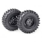 Absima 1/10 Crawler Steelhammer 108mm Tyre and Wheel Set (Pack of 2) - 2500030 Absima 1/10 Crawler Steelhammer 108mm Tyre and Wheel Set (Pack of 2) - 2500030