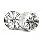 HPI 1/10 LP29 ATG RS8 Chrome Wheel with 12mm Hex (Pack of 2 Wheels) - 33462 HPI 1/10 LP29 ATG RS8 Chrome Wheel with 12mm Hex (Pack of 2 Wheels) - 33462
