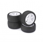Absima 1/10 Buggy 5 Spoke Dirt 12mm Wheel and Tyre Front and Rear (Set of 4 Wheels) - ABS2500006 Absima 1/10 Buggy 5 Spoke Dirt 12mm Wheel and Tyre Front and Rear (Set of 4 Wheels) - ABS2500006