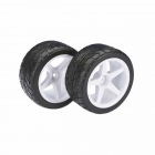 Absima 1/10 Buggy 5 Spoke Street 12mm Wheel and Tyre Set (Pack of 2 Rear Wheels) - ABS2500008 Absima 1/10 Buggy 5 Spoke Street 12mm Wheel and Tyre Set (Pack of 2 Rear Wheels) - ABS2500008