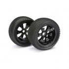 Absima 1/8 Scale Truggy Pre-Glued Black 17mm Hex Dirt Wheel and Tyre (Set of 2 Wheels) - ABS2520013 Absima 1/8 Scale Truggy Pre-Glued Black 17mm Hex Dirt Wheel and Tyre (Set of 2 Wheels) - ABS2520013