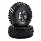 FTX Outlaw 12mm Hex Pre-Mounted Wheels and Tyres (Pack of 2 Black) - FTX8335B FTX Outlaw 12mm Hex Pre-Mounted Wheels and Tyres (Pack of 2 Black) - FTX8335B