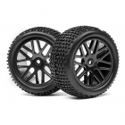 Maverick 1/10 Buggy 12mm Hex Wheel and Tyre Set (Pack of 2 Rear) - MV22769 Maverick 1/10 Buggy 12mm Hex Wheel and Tyre Set (Pack of 2 Rear) - MV22769