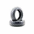 Schumacher 1/10 4WD Mini Spike Front 2.2 Buggy Tyres Yellow Compound (Pack of 2) - U6557 Schumacher 1/10 4WD Mini Spike Front 2.2 Buggy Tyres Yellow Compound (Pack of 2) - U6557