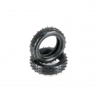 Schumacher 1/10 2WD Mini Spike Front 2.2 Slim Buggy Tyres Yellow Compound (Pack of 2) - U6581 Schumacher 1/10 2WD Mini Spike Front 2.2 Slim Buggy Tyres Yellow Compound (Pack of 2) - U6581