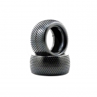 Schumacher 1/10 Mini Pin Rear 2.2 Buggy Tyres Yellow Compound (Pack of 2) - U6608 Schumacher 1/10 Mini Pin Rear 2.2 Buggy Tyres Yellow Compound (Pack of 2) - U6608