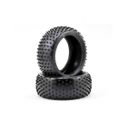 Schumacher Mini Spike 1/8th Front or Rear 3.2" Buggy Racing Tyre Yellow (Pack of 2) - U6748 Schumacher Mini Spike 1/8th Front or Rear 3.2" Buggy Racing Tyre Yellow (Pack of 2) - U6748