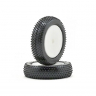 Schumacher 1/10 2WD Mini Pin Front Slim Wheel and Tyres Yellow Bearing Fit (Pack of 2) - U6755 Schumacher 1/10 2WD Mini Pin Front Slim Wheel and Tyres Yellow Bearing Fit (Pack of 2) - U6755