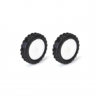 Schumacher 1/10 2WD Cut Stagger Front Slim Wheel and Tyres Yellow Bearing Fit (Pack of 2) - U6760 Schumacher 1/10 2WD Cut Stagger Front Slim Wheel and Tyres Yellow Bearing Fit (Pack of 2) - U6760