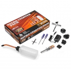 HPI Nitro Starter Pack Kit with Glow Plug Igniter, Charger, Fuel Bottle and Tools for all Nitro Cars - 110605 HPI Nitro Starter Pack Kit with Glow Plug Igniter, Charger, Fuel Bottle and Tools for all Nitro Cars - 110605