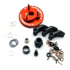 Answer RC 1/8th Clutch Set with Alloy Shoes, Flywheel and Springs - ANSCS4004-AL Answer RC 1/8th Clutch Set with Alloy Shoes, Flywheel and Springs - ANSCS4004-AL