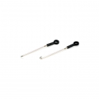 Blade 120 SR Servo Pushrod Set with Ball Link (Pack of 2) - BLH3108 Blade 120 SR Servo Pushrod Set with Ball Link (Pack of 2) - BLH3108