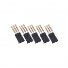 Logic RC Futaba Male Socket Set with Gold Pins (5 Pack) - FS-FUTM-05 Logic RC Futaba Male Socket Set with Gold Pins (5 Pack) - FS-FUTM-05