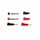Logic RC 4mm Shielded Red and Black Gold Bullet Plug Connector (2 Pairs) - GC04SHIELD Logic RC 4mm Shielded Red and Black Gold Bullet Plug Connector (2 Pairs) - GC04SHIELD