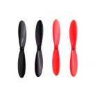Hubsan X4 Micro Quad Copter Complete Set of Spare Propeller Blades (Black/Red) - H107-A35 Hubsan X4 Micro Quad Copter Complete Set of Spare Propeller Blades (Black/Red) - H107-A35