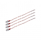 Hubsan X4L, X4C, X4 CHD and FPV Mini Quad Copter LED Light Set (Pack of 4 Red Lights) - H107C-A33 Hubsan X4L, X4C, X4 CHD and FPV Mini Quad Copter LED Light Set (Pack of 4 Red Lights) - H107C-A33