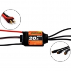 Overlander ESC XP2 20A Brushless Speed Controller for Planes and Helis - OL-2725 Overlander ESC XP2 20A Brushless Speed Controller for Planes and Helis - OL-2725