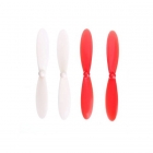 Hubsan X4 Micro Quad Copter Complete Set of Spare Propeller Blades (Red/White) - H107D-A06 Hubsan X4 Micro Quad Copter Complete Set of Spare Propeller Blades (Red/White) - H107D-A06