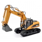 Huina 1/14th Scale RC Excavator with 2.4Ghz Radio System and Die Cast Bucket (Ready-to-Run) - CY1550 Huina 1/14th Scale RC Excavator with 2.4Ghz Radio System and Die Cast Bucket (Ready-to-Run) - CY1550