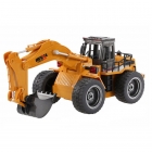 Huina RC Excavator with Die Cast Bucket and 2.4Ghz 6-Channel Radio System (Ready-to-Run) - CY1530 Huina RC Excavator with Die Cast Bucket and 2.4Ghz 6-Channel Radio System (Ready-to-Run) - CY1530