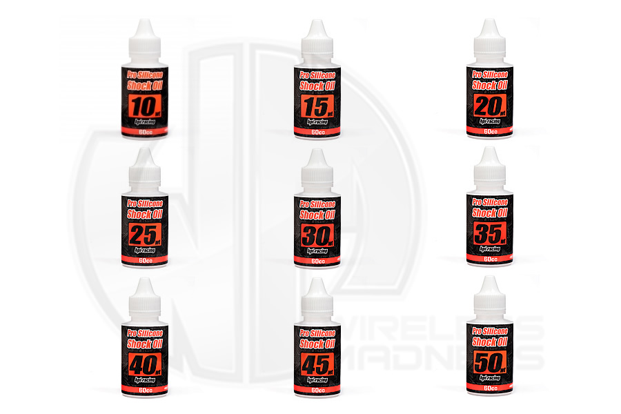 HPI Pro Silicon Shock Oil RC Car Multi Weight (wt) Suspension Oil (60cc